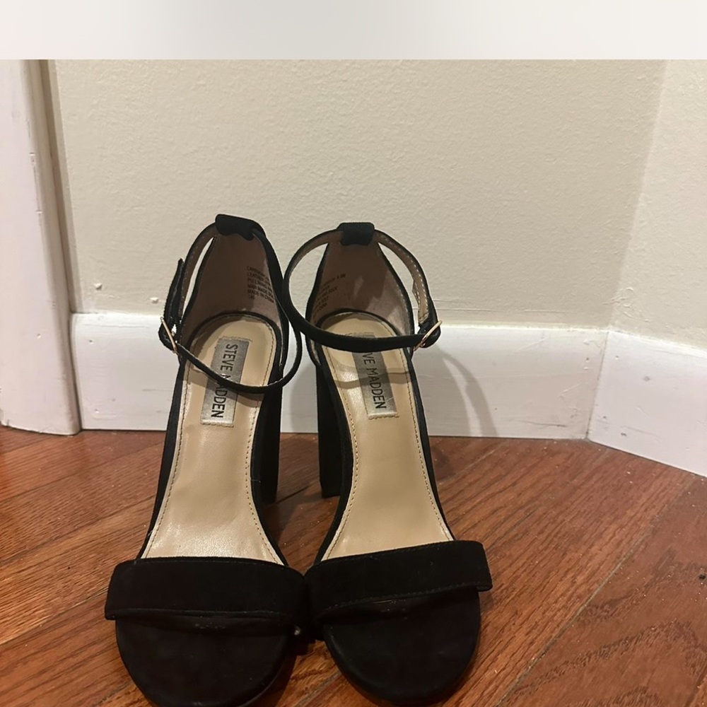 Steve Madden Black Heels